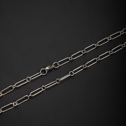 Elegante offene Gliederkette Halskette Brehn
