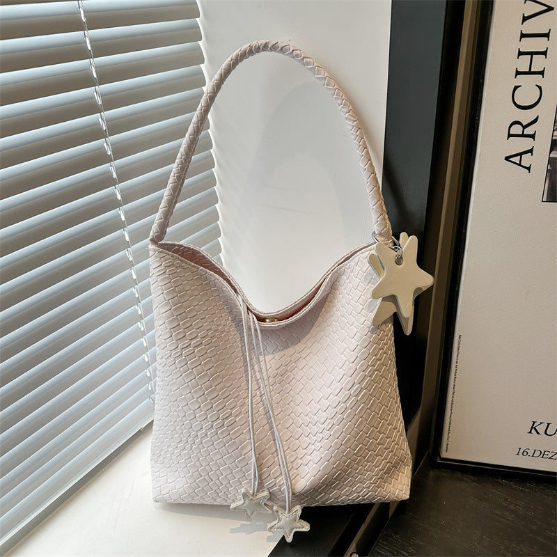 Texturierte Webung Handtasche Brehn