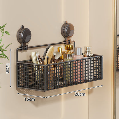 Saug-Montage Vertikales Mesh Kosmetik- & Toiletten-Organizer