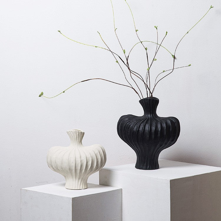 Stilvolle Keramikkunst Vase Brehn