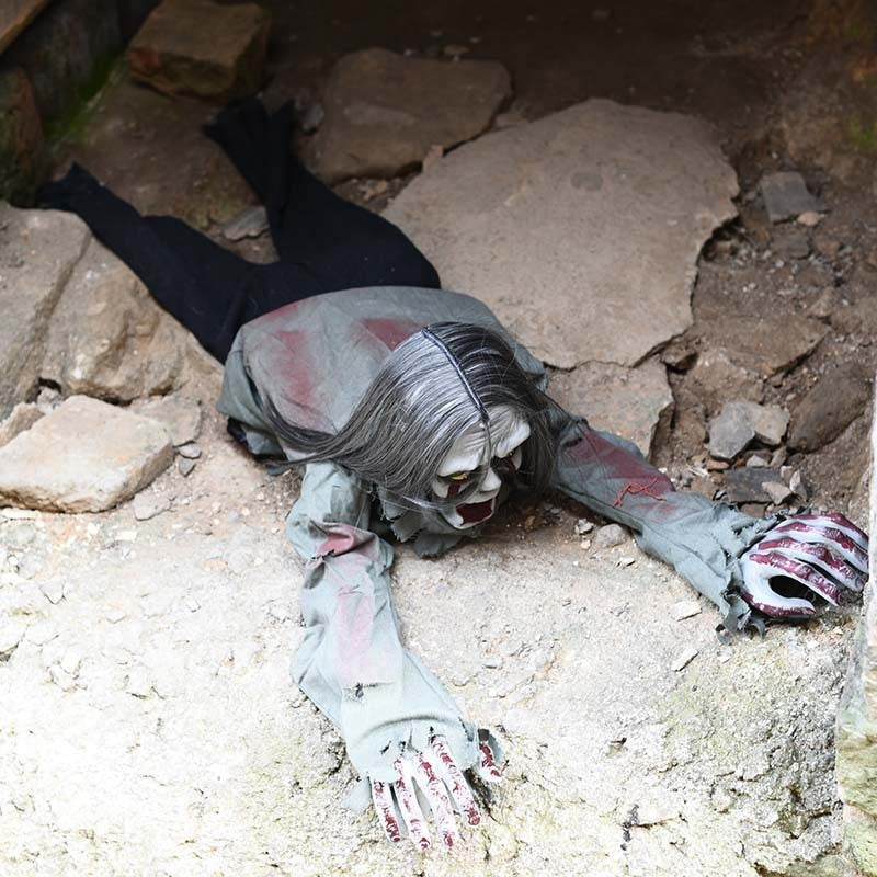 Animierte Horror-Kreatur Deko Brehn