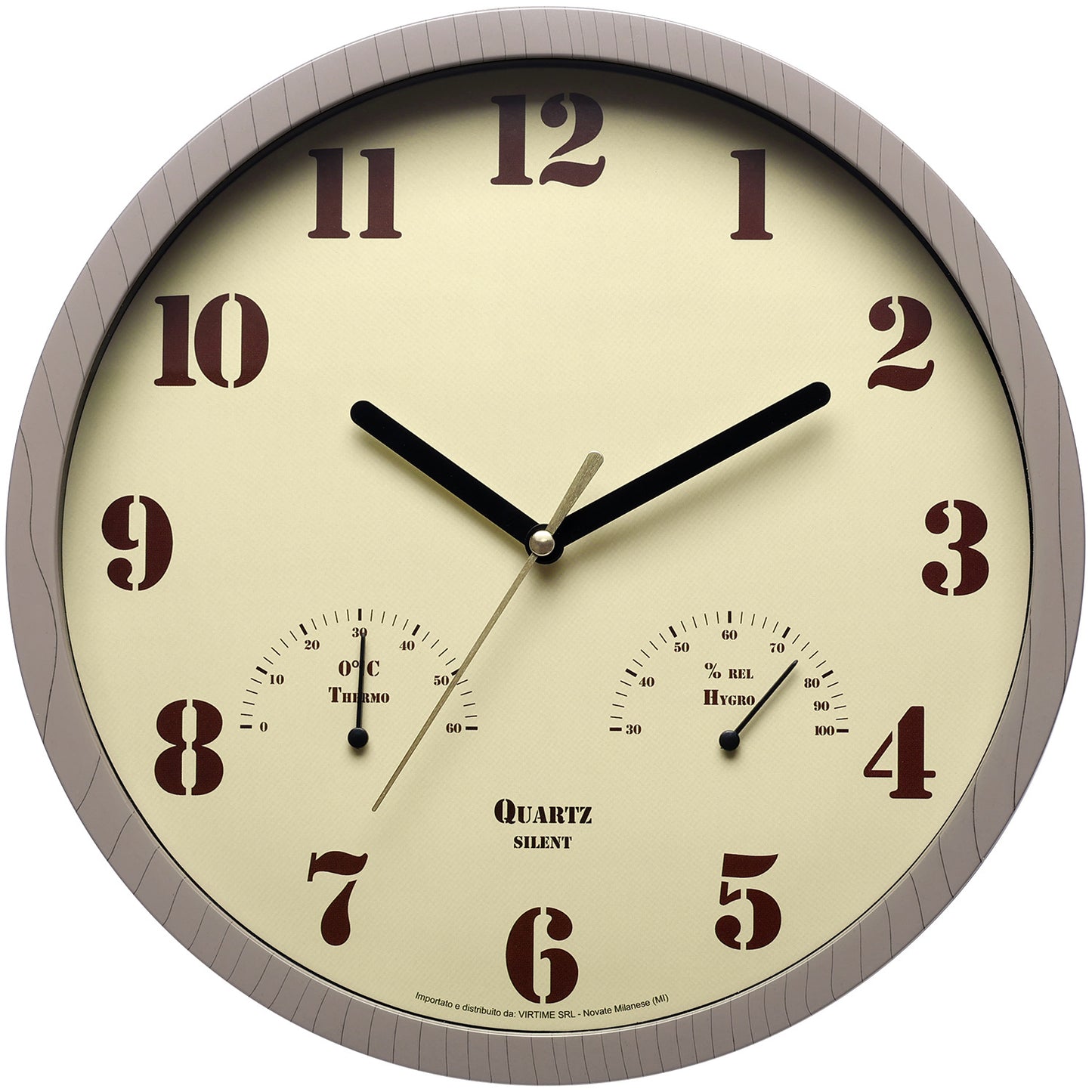 Wandthermometer und Hygrometer Brehn
