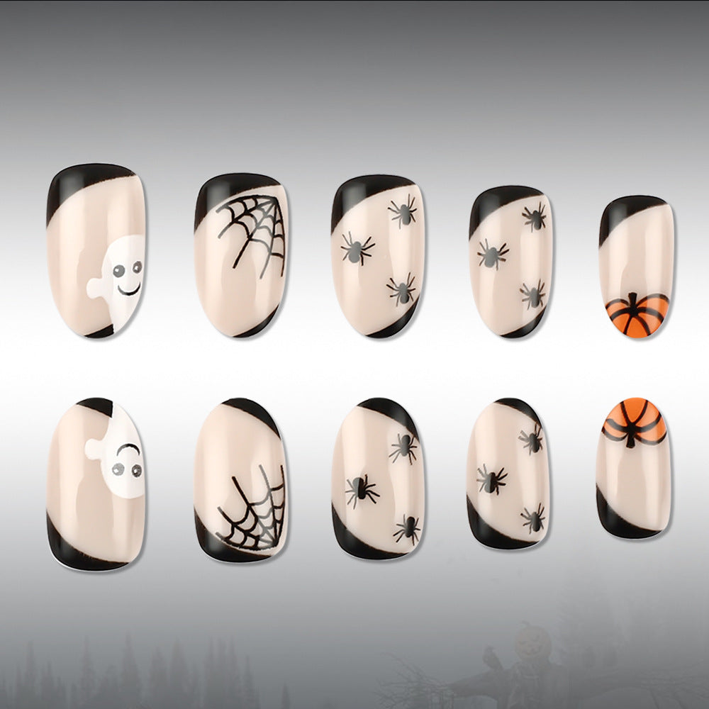 Halloween-Themen Nagelkunstdesign Brehn