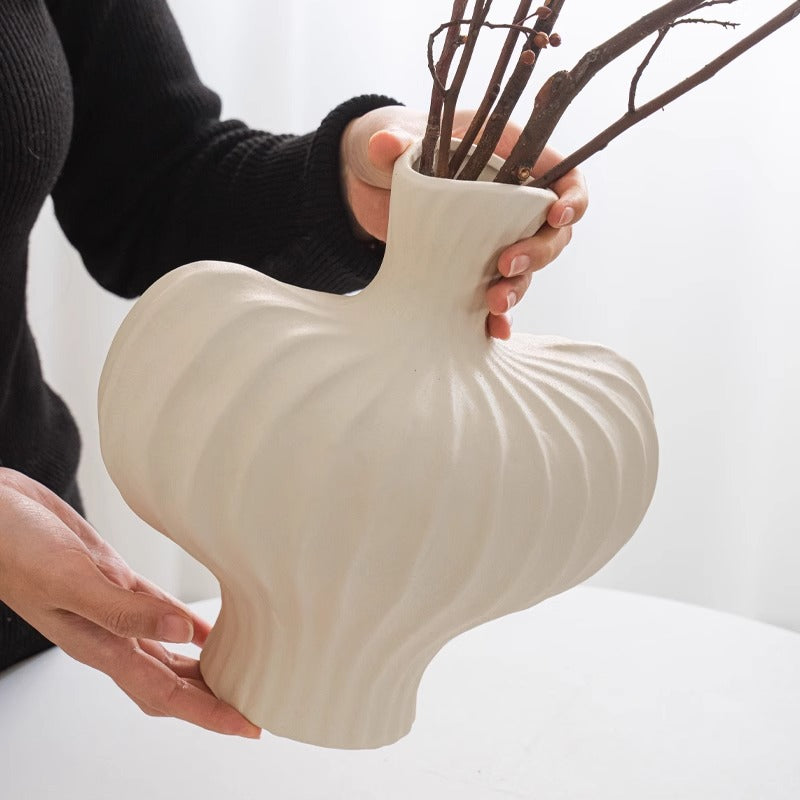 Stilvolle Keramikkunst Vase Brehn