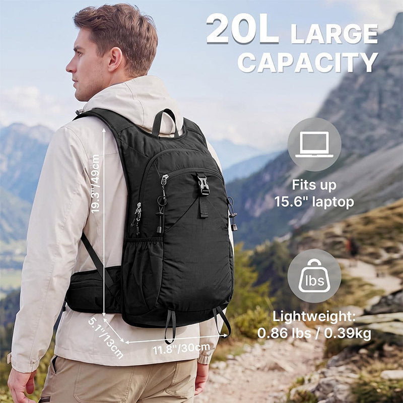 Leichtgewicht Packbare Outdoor Rucksack Brehn