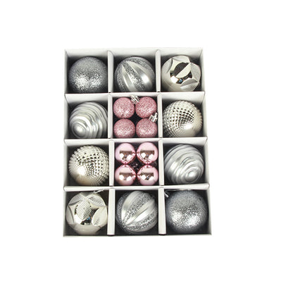 Dekoratives bruchsicheres Weihnachtsbaumkugel-Set Brehn