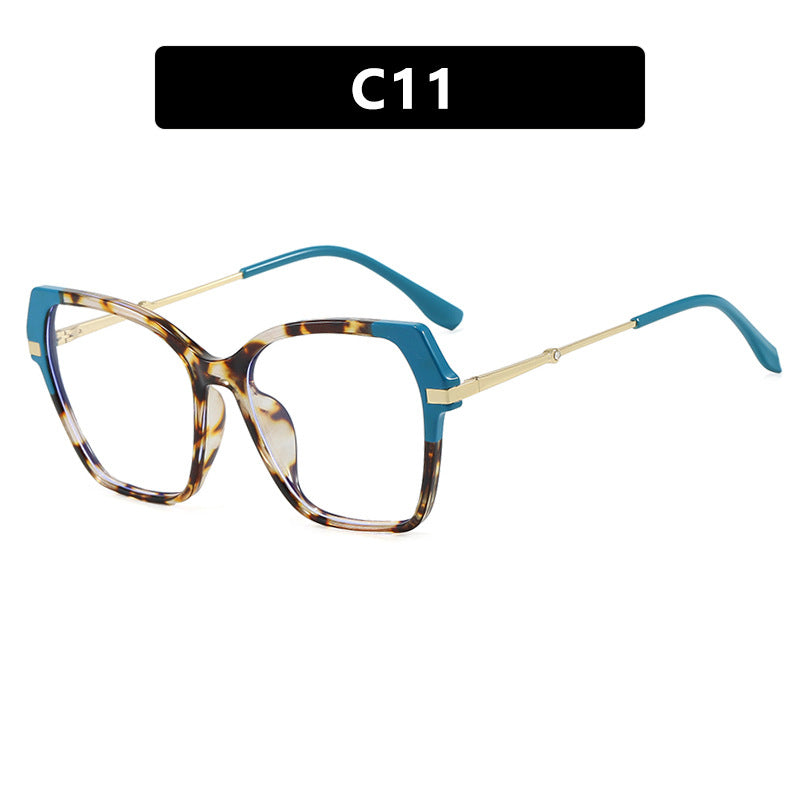 Damen quadratische Sonnenbrille mit elegantem Metallrahmen und schützendem UV-Filter Brehn