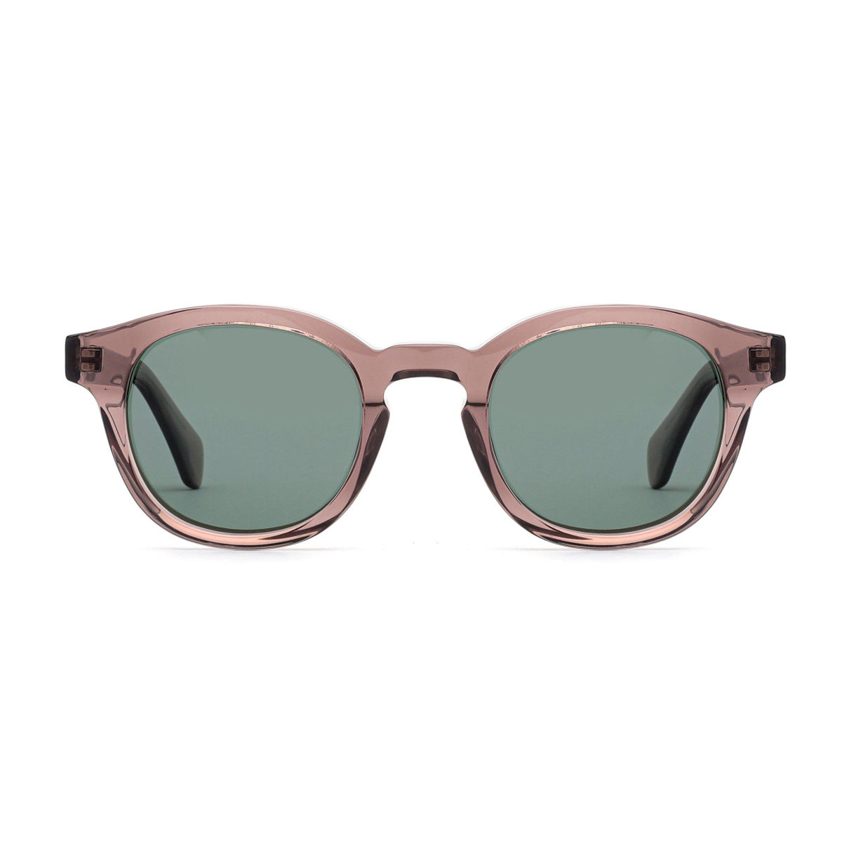 Damen modische Sonnenbrille im stilvollen Rundrahmen Brehn