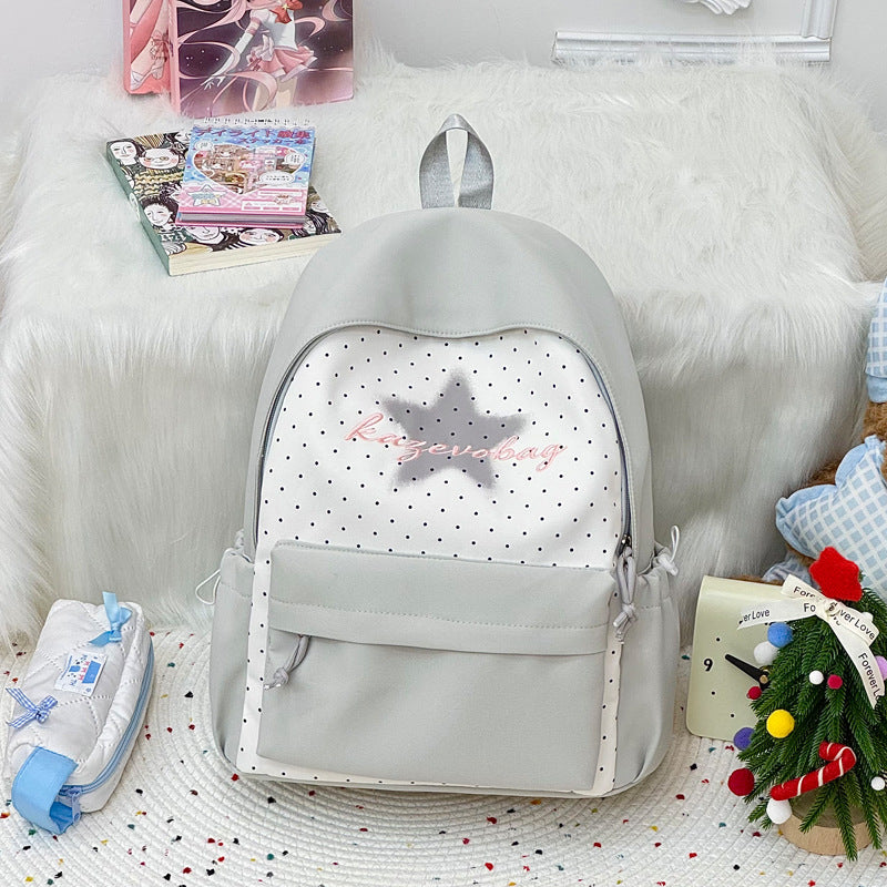 Stilvoller Minimalistischer Funktionaler Schulrucksack