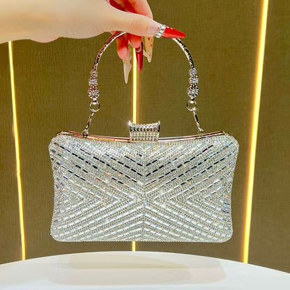 Glamouröse Strass-Besetzte Abendhandtasche