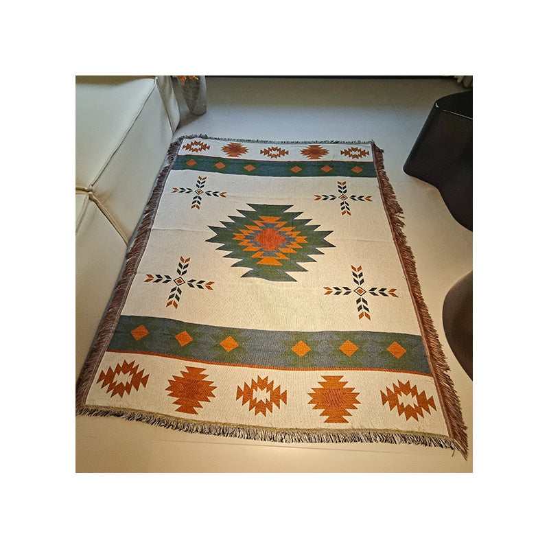 Native American-inspirierte dekorative Wurfdecke