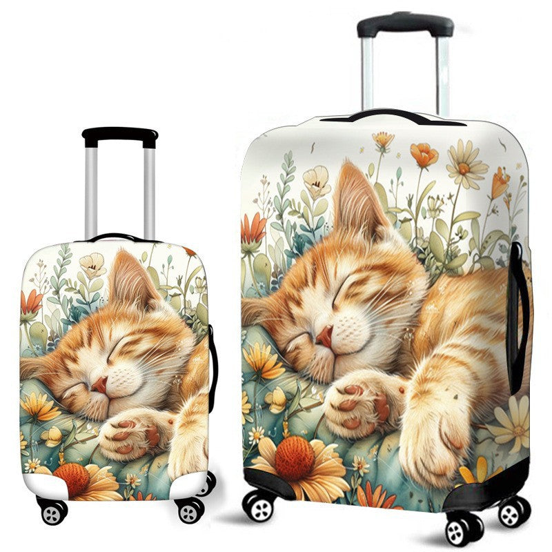 Unisex Hartschalenreisekoffer mit kreativem Giraffenmotiv Brehn