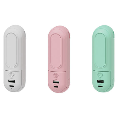 Damen tragbarer Smartphone-Ventilator mit integrierter Powerbank-Funktion Brehn