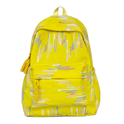 Rucksack mit Buntem Geometrischem Design Brehn