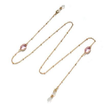 Eleganter mit Edelsteinen verzierter Brillenhalter Brehn