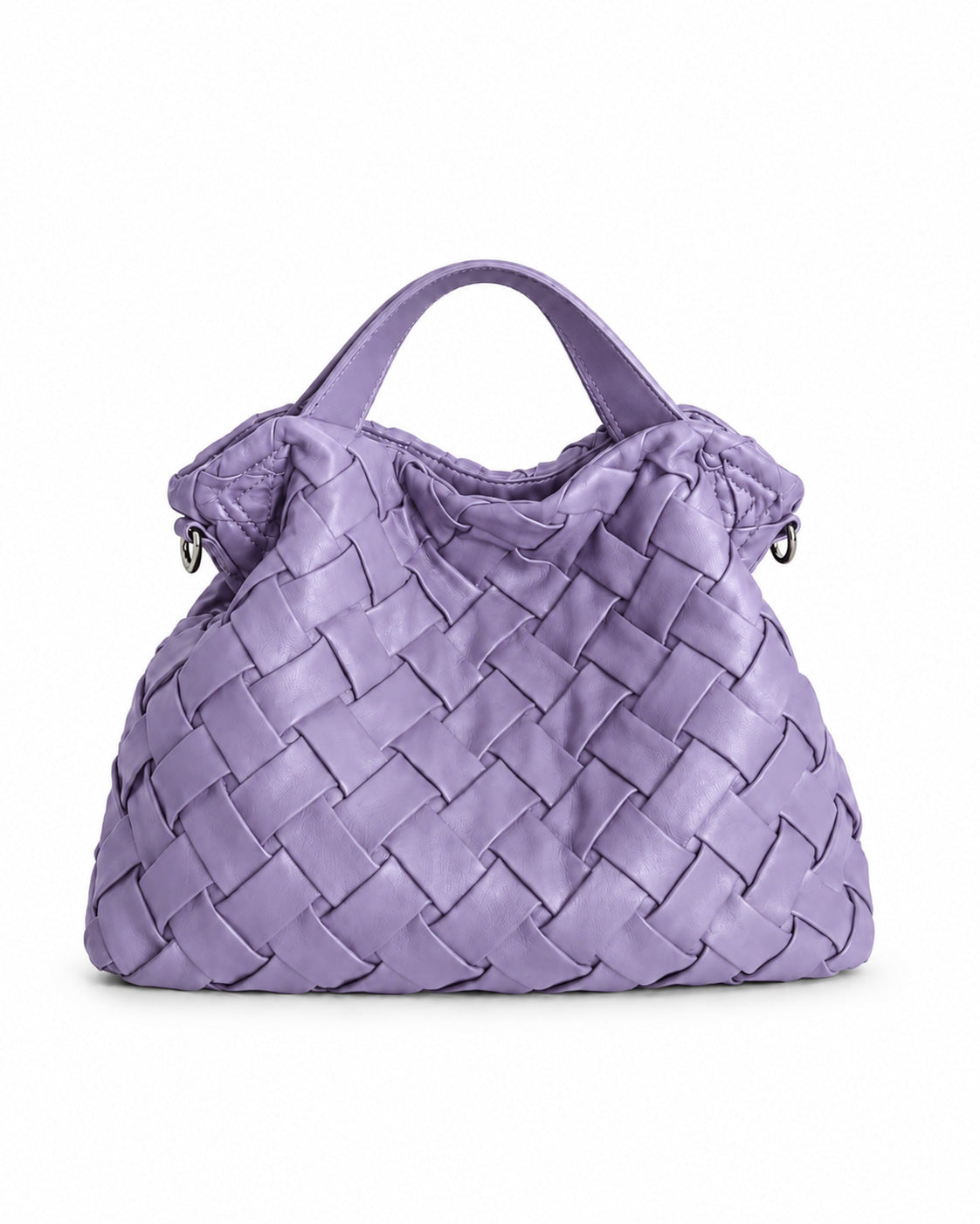 Handgefertigte Geflochtene Leder Hobo Tasche