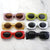 Zeitgenössische Matte Quadratische Sonnenbrille Brehn