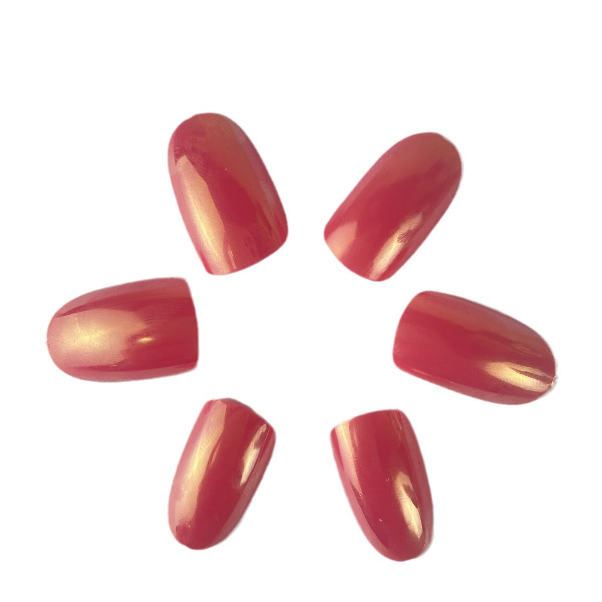 Glänzende langanhaltende Nagelkunst Brehn
