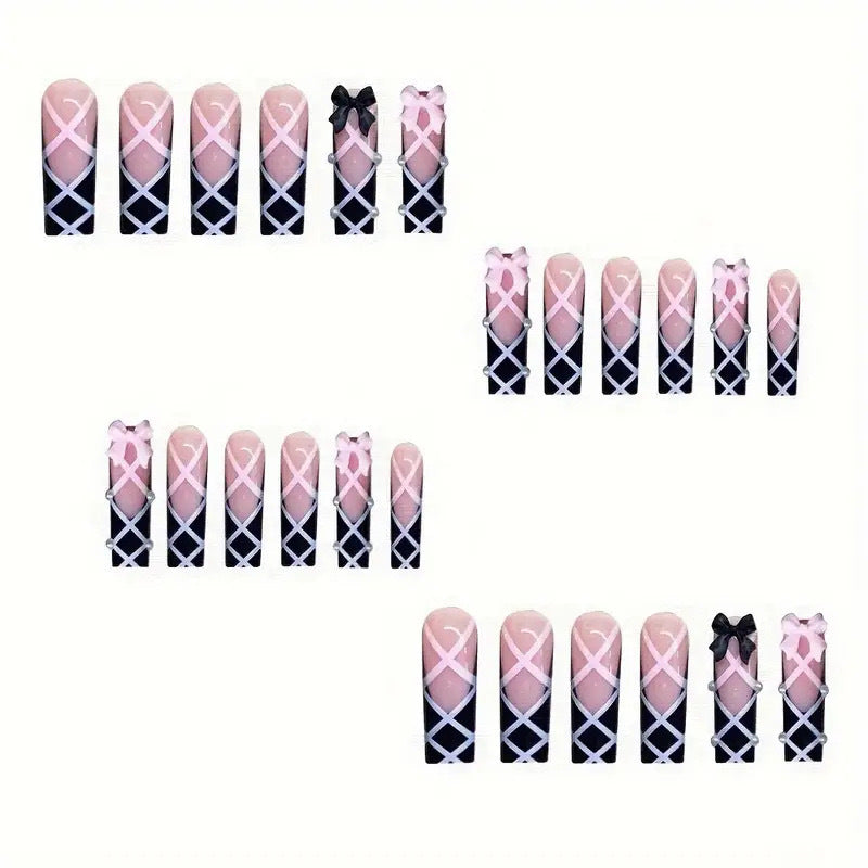 Künstlerische lange Stilettos-Nagelverstärkungen Brehn