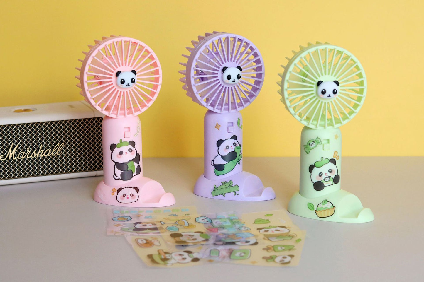 Unisex Tragbarer Mini-Pandaventilator Brehn