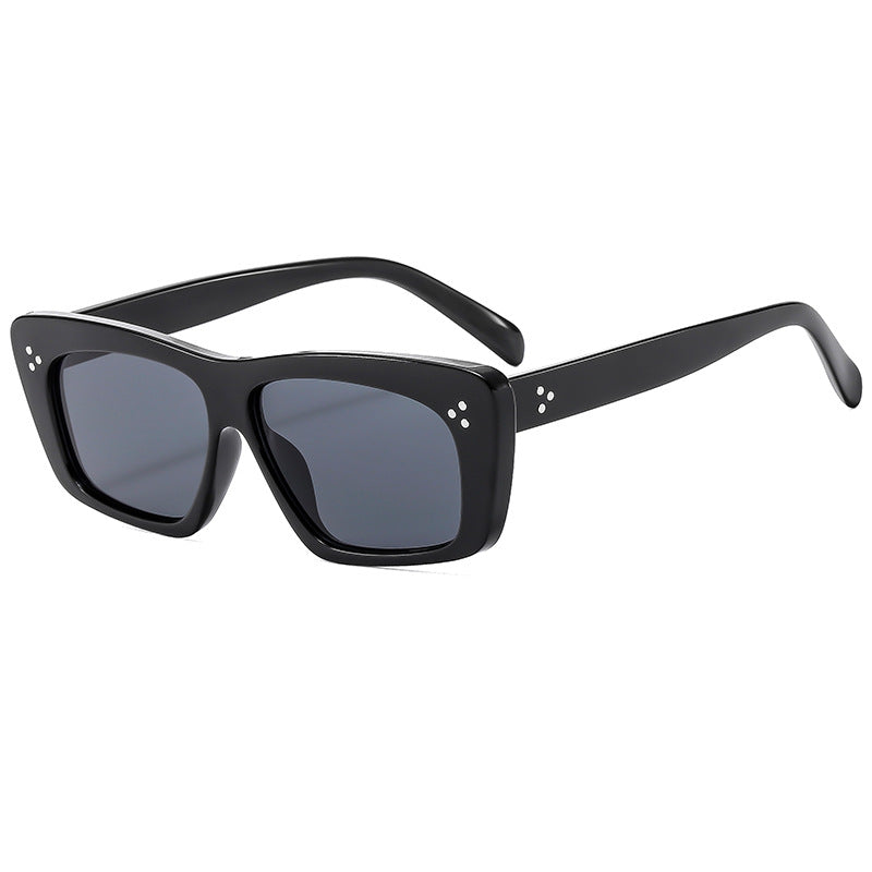 Damen quadratische Sonnenbrille mit modernem Design und polarisierenden Gläsern Brehn