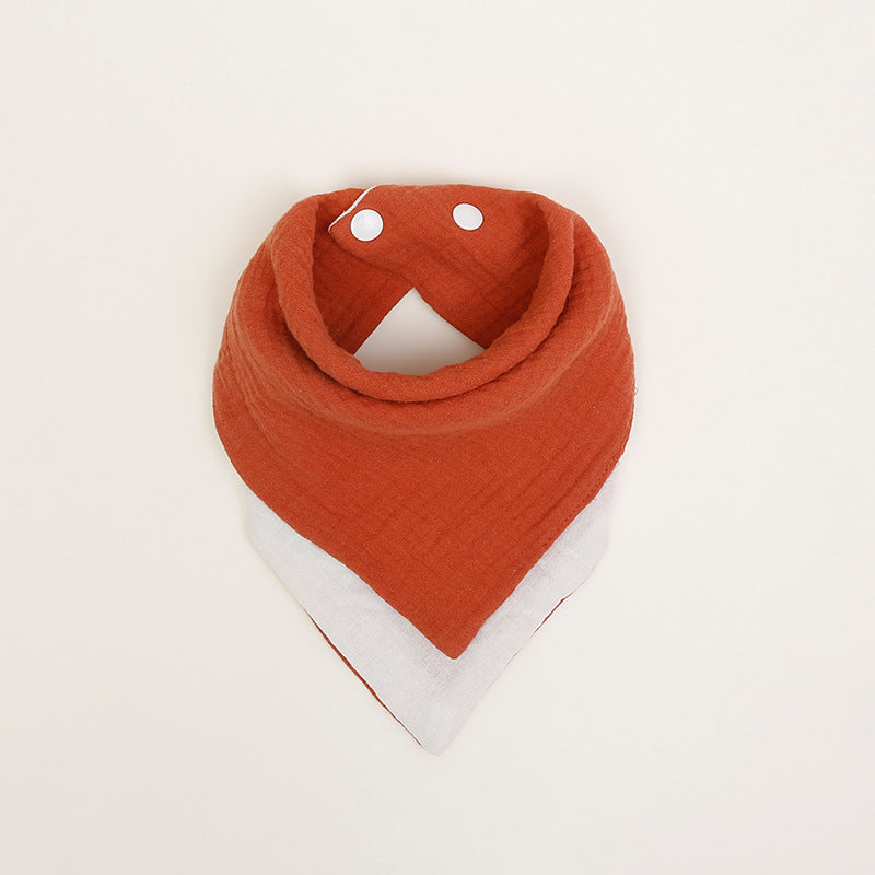 Weicher Musselin Bandana Schal Brehn