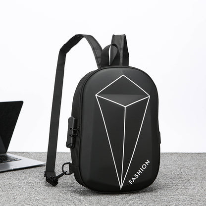 Moderner Minimalistischer Sling-Rucksack Brehn