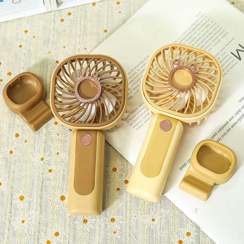 Damen Tragbarer Mini-Ventilator mit anpassbarem Neigungswinkel Brehn