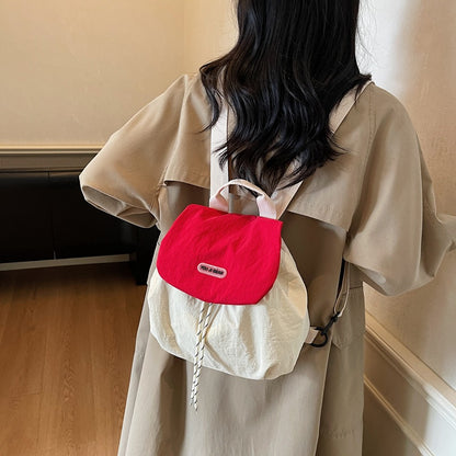Vielseitiger lässiger Rucksack mit Kordelzugverschluss Brehn