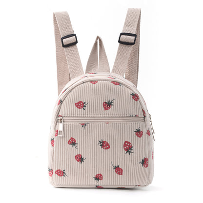 Mini-Rucksack Im Süßen Erdbeer-Design Brehn