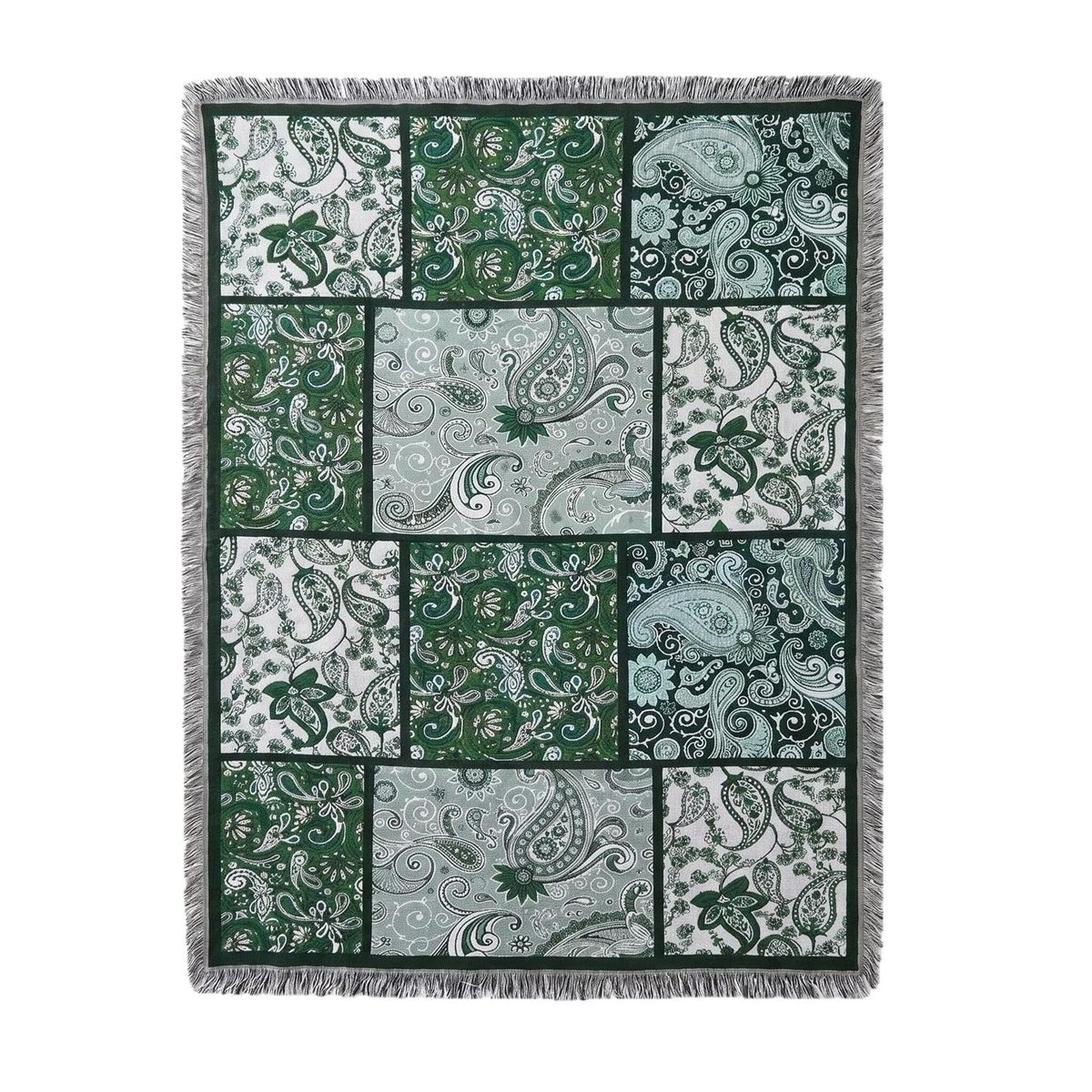 Dekorative Patchwork-Wurfdecke