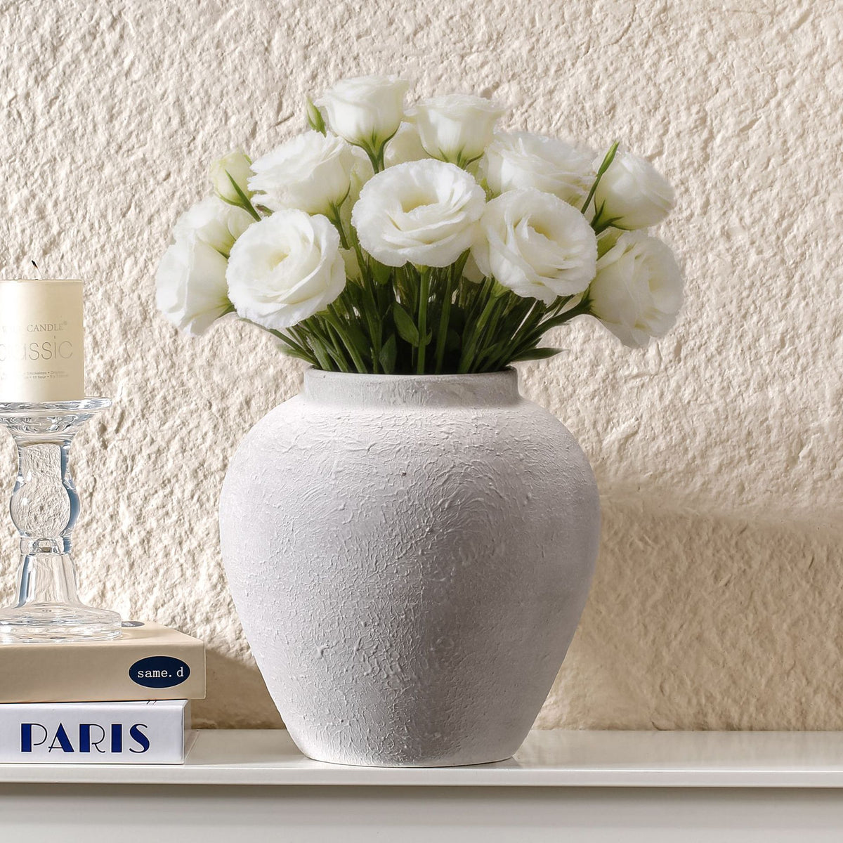 Handgefertigte Terrakotta Vase Brehn