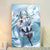 Anime-Themen Illustrierte Leinwand Kunstdruck Brehn