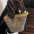 Strandtasche mit Einzigartigem Geflochtenem Design Brehn