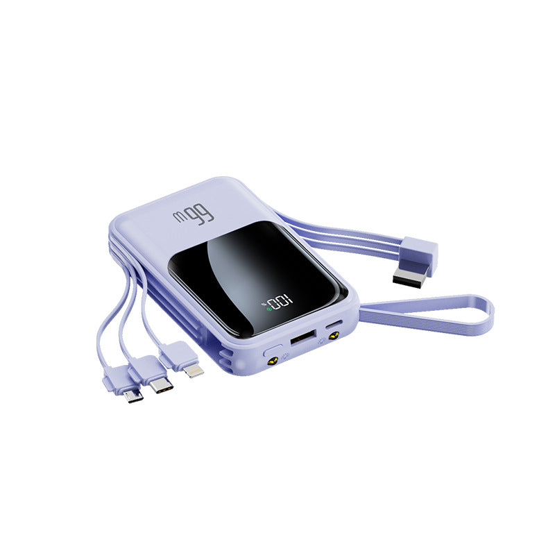 Tragbare Powerbank mit 66W Schnellladefunktion und Digitalem Display Brehn