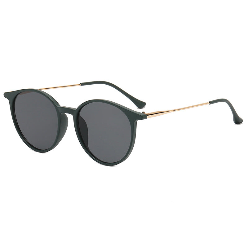 Damen modische runde Brille mit filigranem Design Brehn