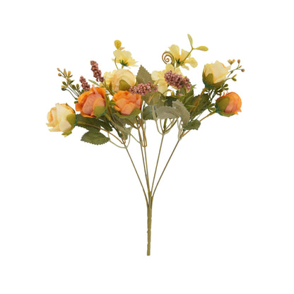 Lebensechte Blumenstrauß-Stiel-Anordnung