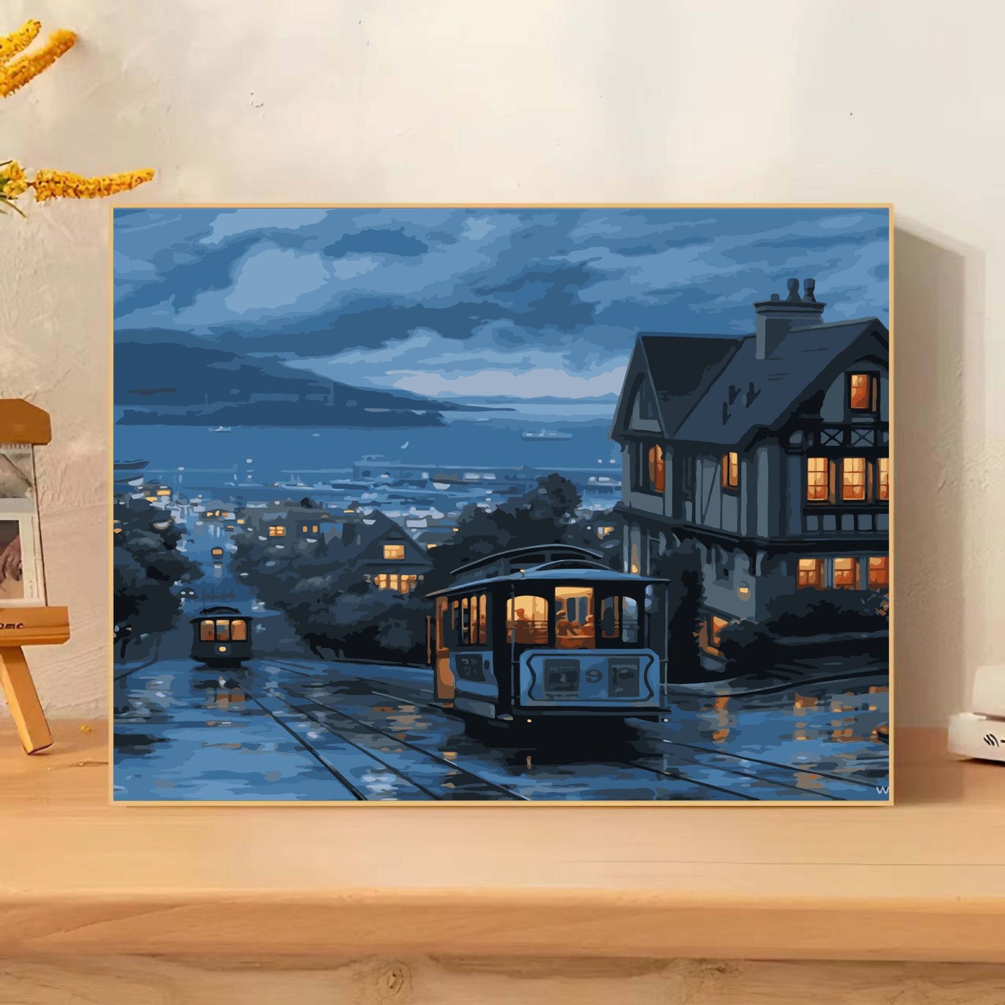 Scenic Landscape Art Leinwanddruck Brehn