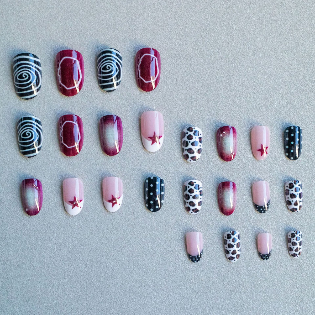 Kreatives Künstlerisches Nagelkunstset
