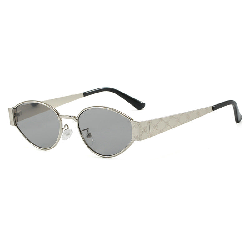 Damen Cat-Eye Sonnenbrille mit elegantem Design und luxuriösen Akzenten Brehn