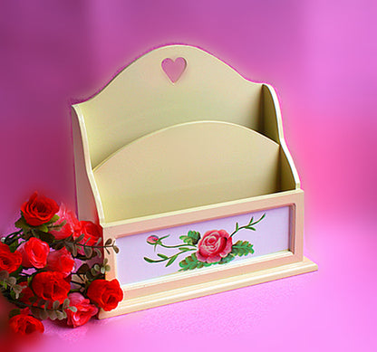 Dekorative Holzblumen Organizer