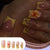 Künstlerisches florales Press-On-Nageldesign Brehn