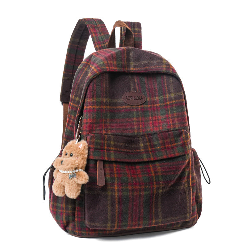 Gemütlicher Muster-Schulrucksack Brehn