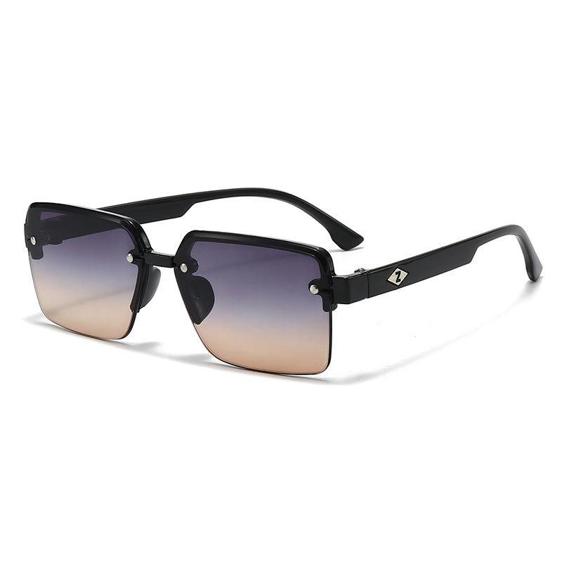 Damen modische quadratische Sonnenbrille mit polarisierendem Gläsern Brehn