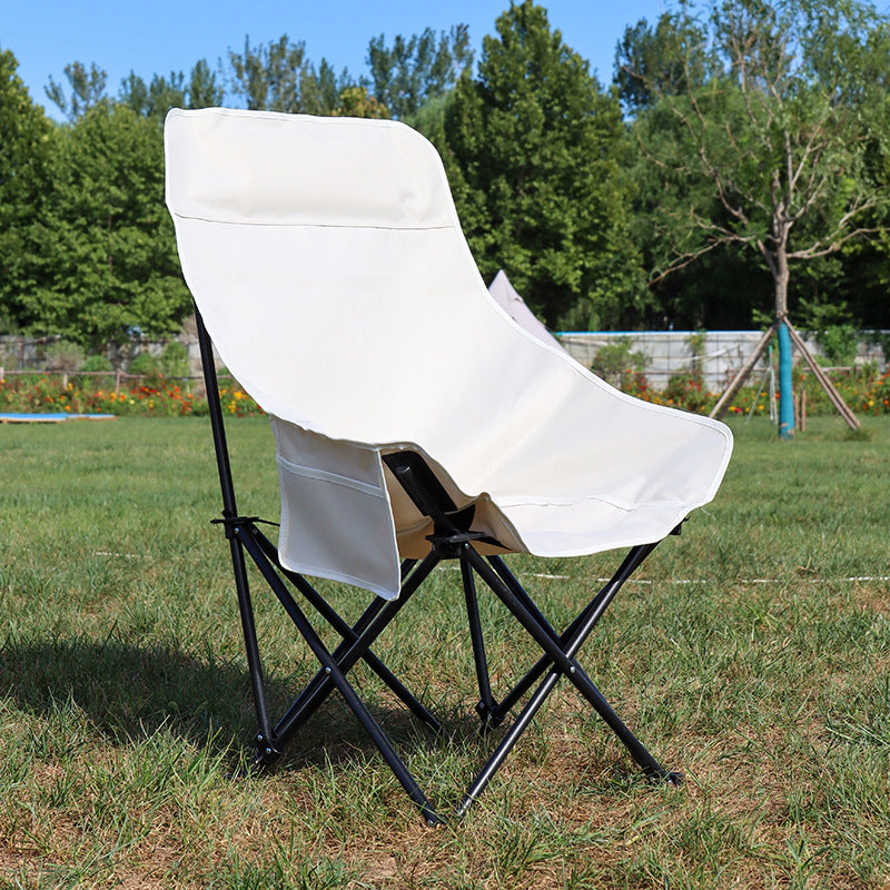 Bequemer Campingstuhl Mit Ergonomischer Rückenlehne Brehn
