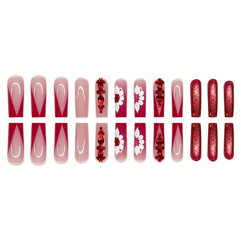 Glamourös Dekorativer Nagelset Brehn