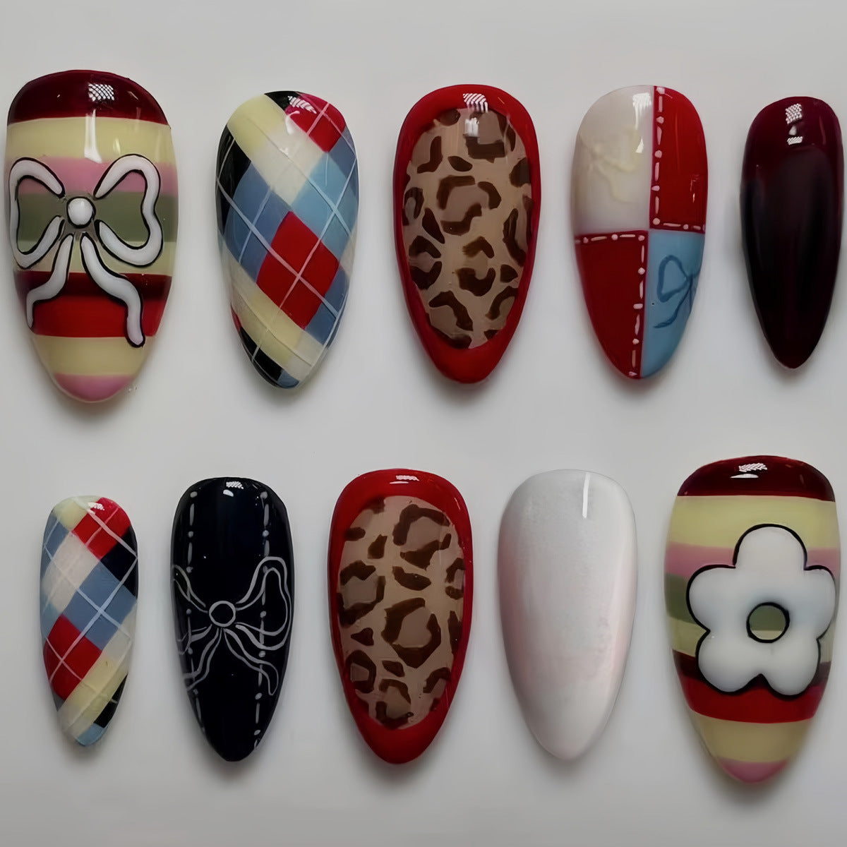 Künstlerische Ausdrucks-Nagelverbesserungen Brehn