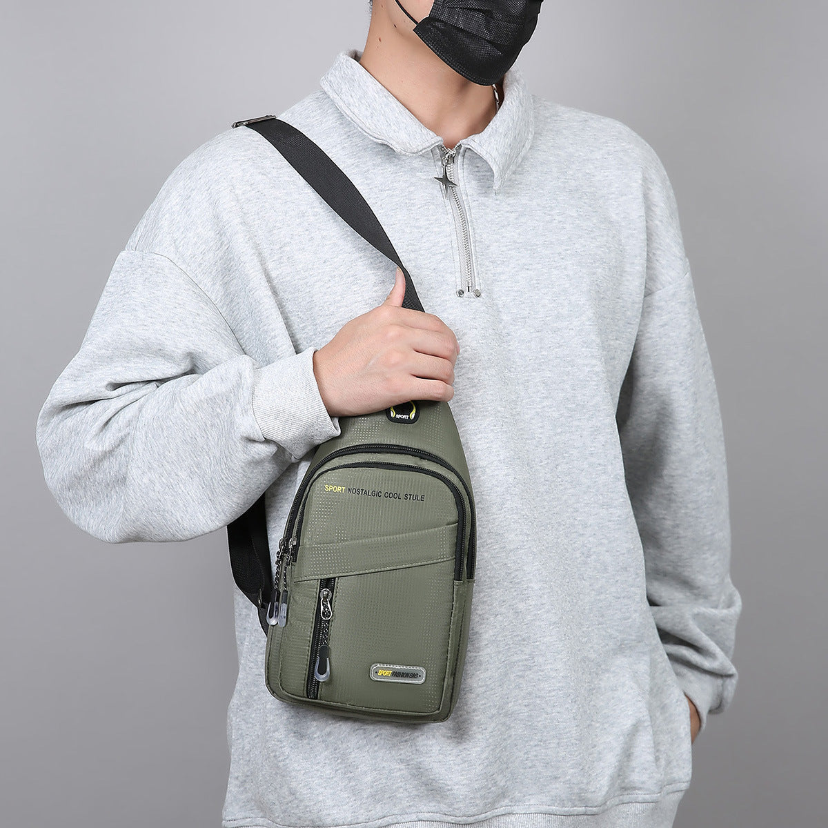 Stylische Sling-Rucksack