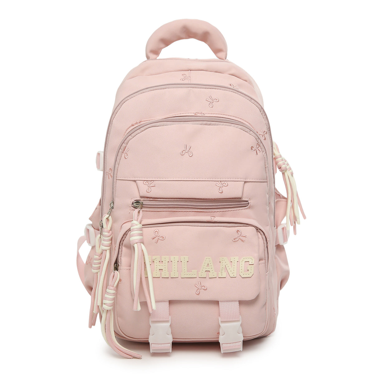 Stylischer gestickter multifunktionaler Rucksack Brehn