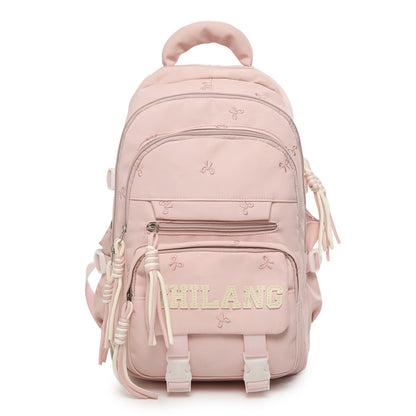 Stylischer gestickter multifunktionaler Rucksack Brehn